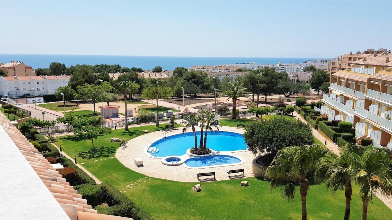 Atico Con Vistas Al Mar , Wifi Y Piscina - Sierra Irta Albert Villas Alcossebre Eksteriør bilde