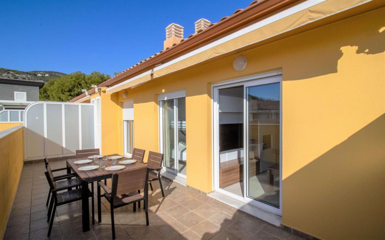 Atico Con Vistas Al Mar , Wifi Y Piscina - Sierra Irta Albert Villas Alcossebre Eksteriør bilde