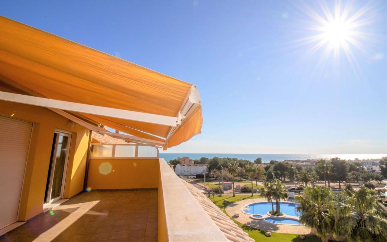 Atico Con Vistas Al Mar , Wifi Y Piscina - Sierra Irta Albert Villas Alcossebre Eksteriør bilde